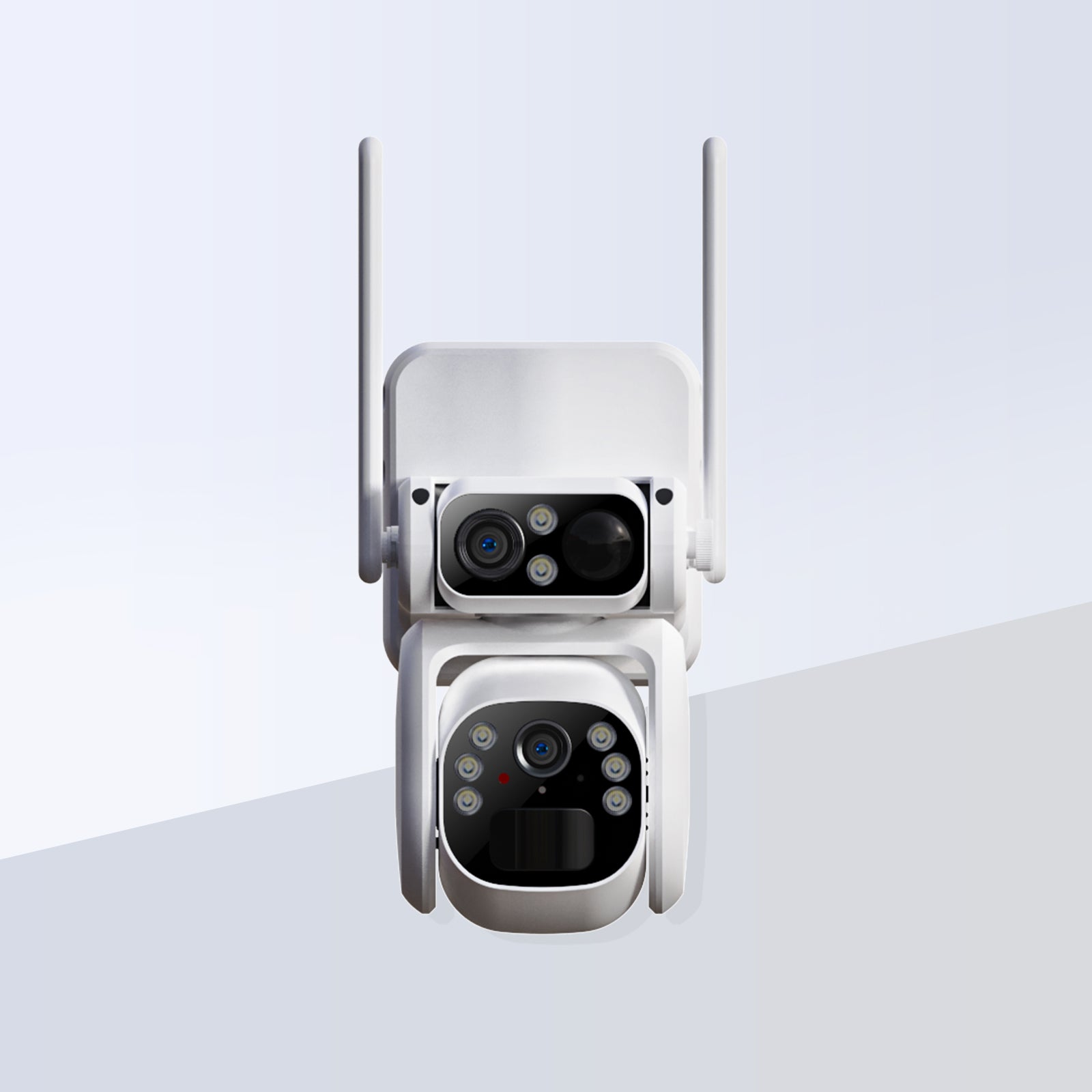 2K 4MP 4G Sim Card Solar Battery Camera Outdoor IP Cam Dual Lens Dual Screen Security Protection Surveillance;Ubox app