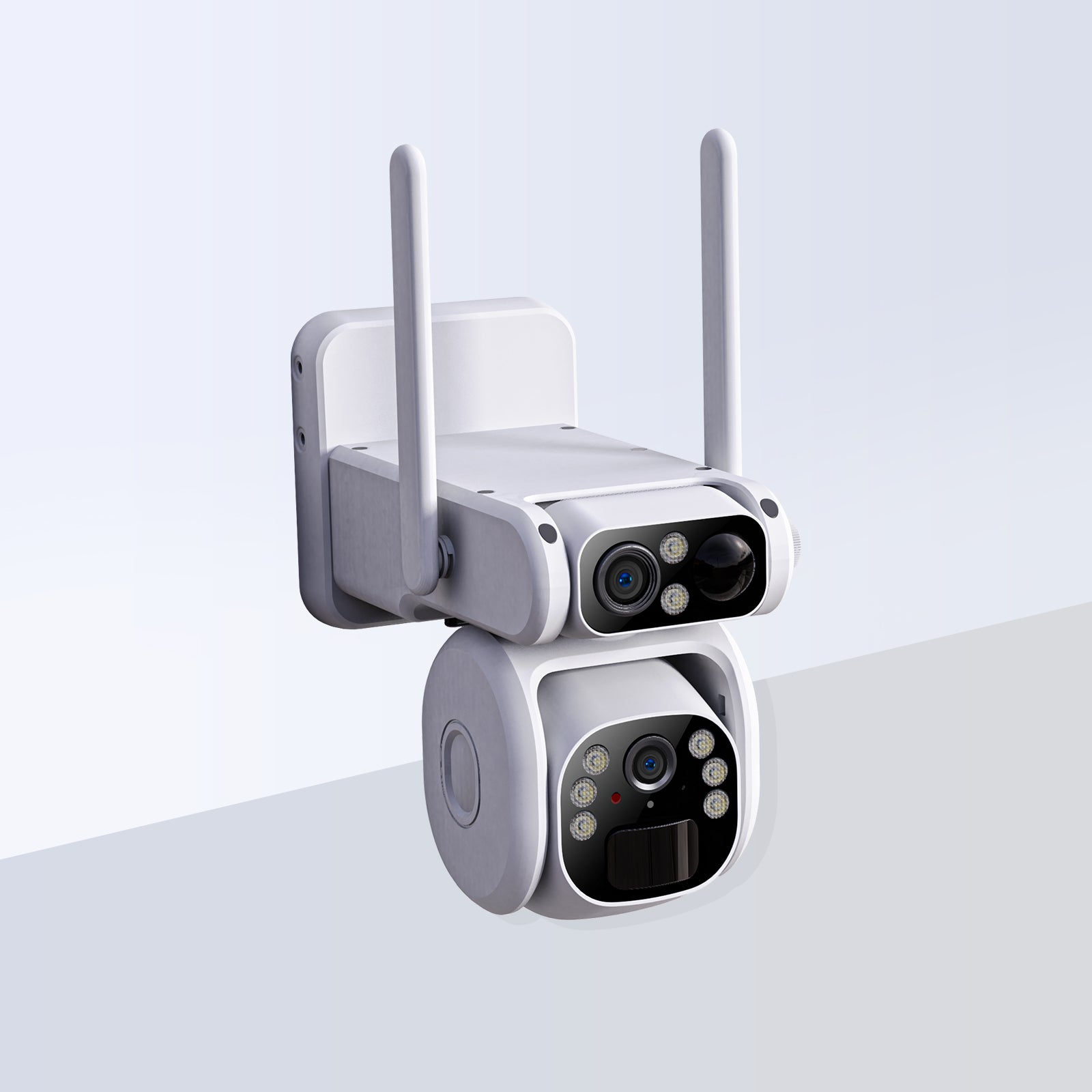 2K 4MP 4G Sim Card Solar Battery Camera Outdoor IP Cam Dual Lens Dual Screen Security Protection Surveillance;Ubox app