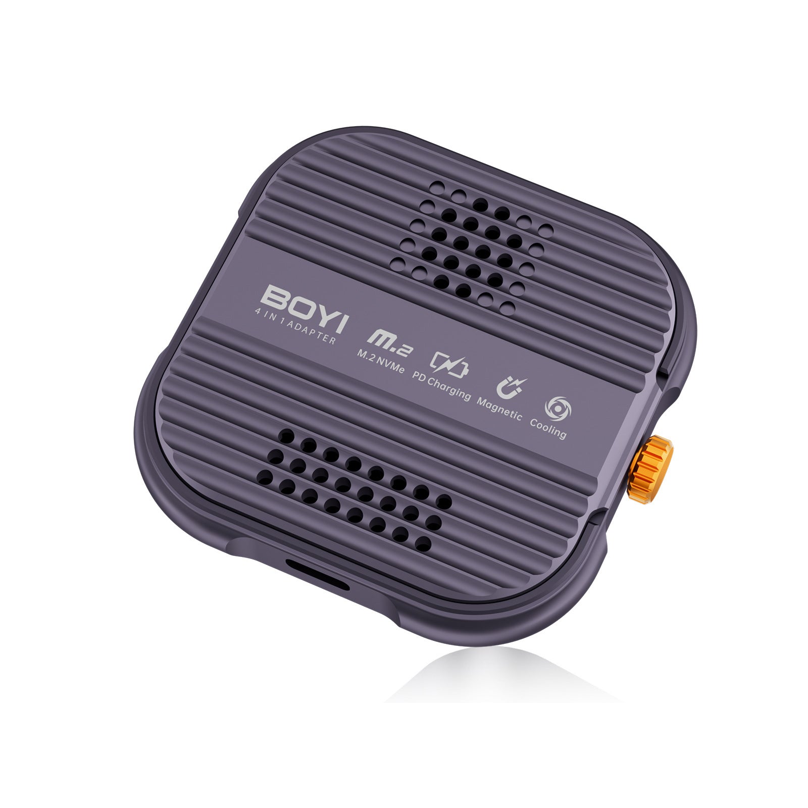 OACWIE HDD Case Type C 3.0 External HDD Enclosure Support M.2 SSD Disk HDD Box Pro Res Magnetic Hard Drive Enclosure